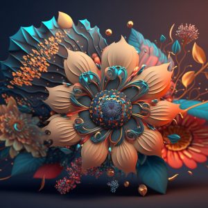 3d-flower-boho-render-generative-ai