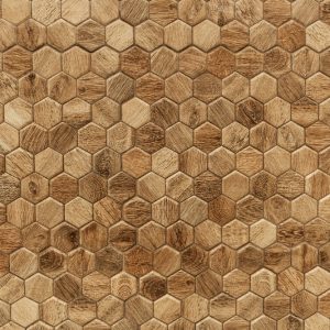 hexagon-patterned-wood-textured-background